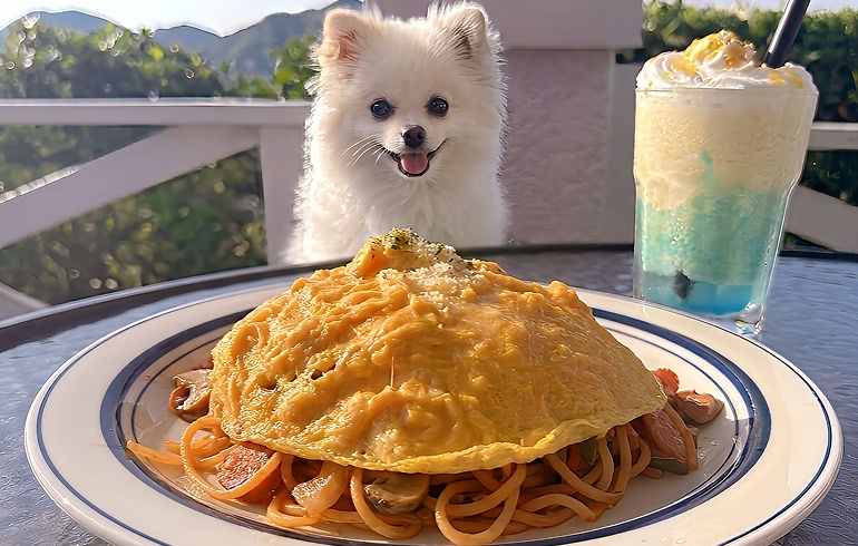 オムレツナポリタン