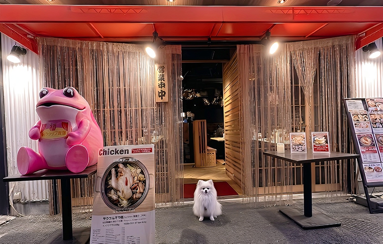 タッカンマリ劇場の外観・店内