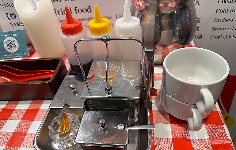 タッカンマリ劇場の特製スープ