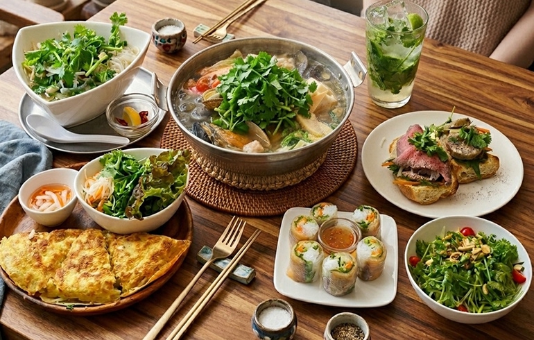 Vang Field こだわり 無農薬パクチーと厳選食材