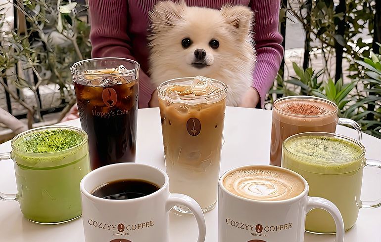 COZZYY COFFEE NEWYORK 恵比寿 カフェラテ