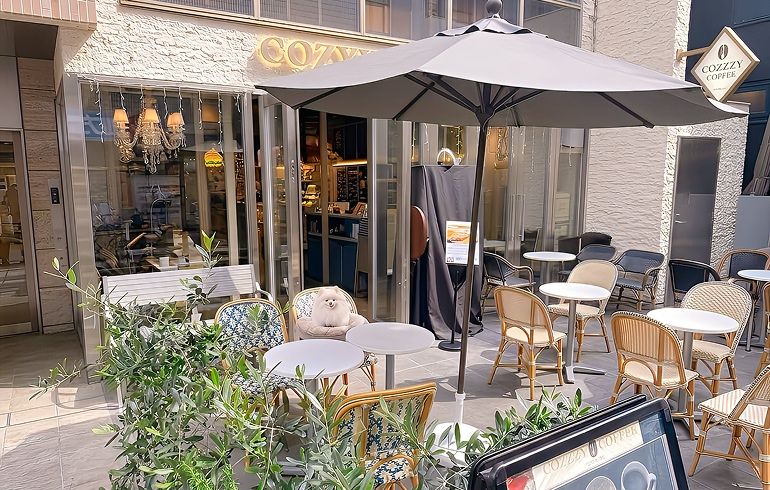 COZZYY COFFEE NEWYORK 恵比寿 テラス席