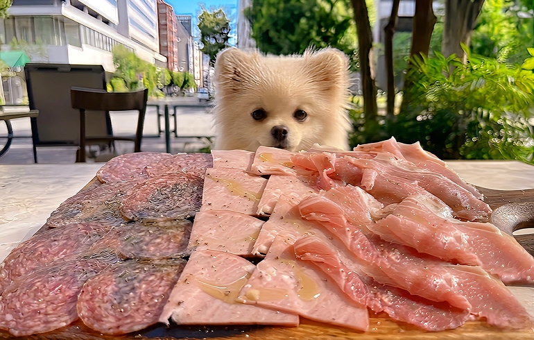 生ハム 3種盛り