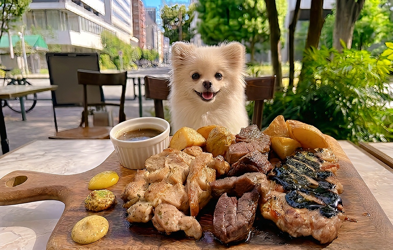 ステーキ盛り合わせ