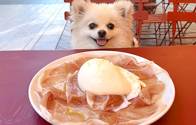 Pizzeria DA BOCCA 豊洲 スペイン産生ハムとブラッティーナチーズ