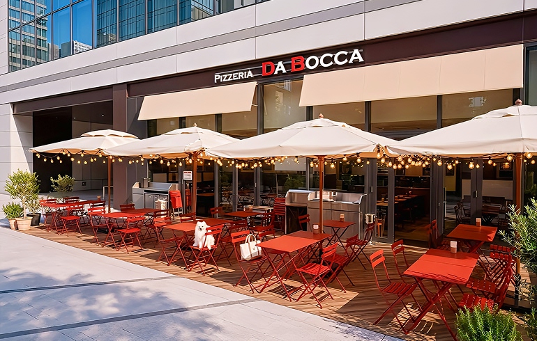 Pizzeria DA BOCCA 豊洲 外観