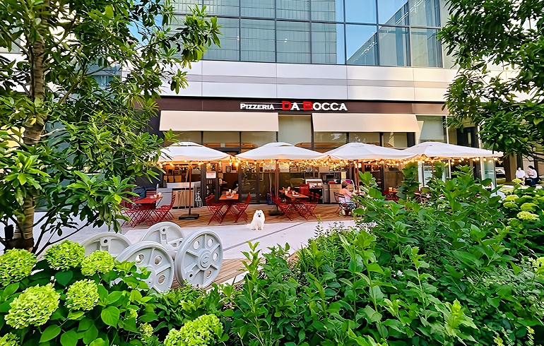 Pizzeria DA BOCCA 豊洲 テラス席