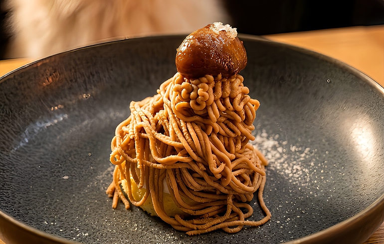Frutti di Mare 横浜 北海道産バターを使った濃厚モンブラン