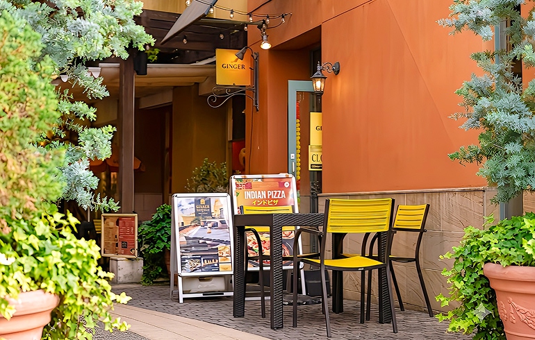 GINGER -SPICE GARDEN- テラス席