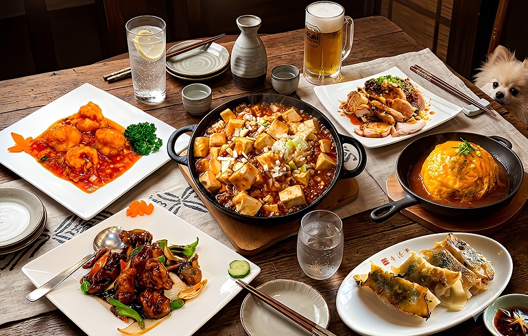 香港亭 中野店 料理
