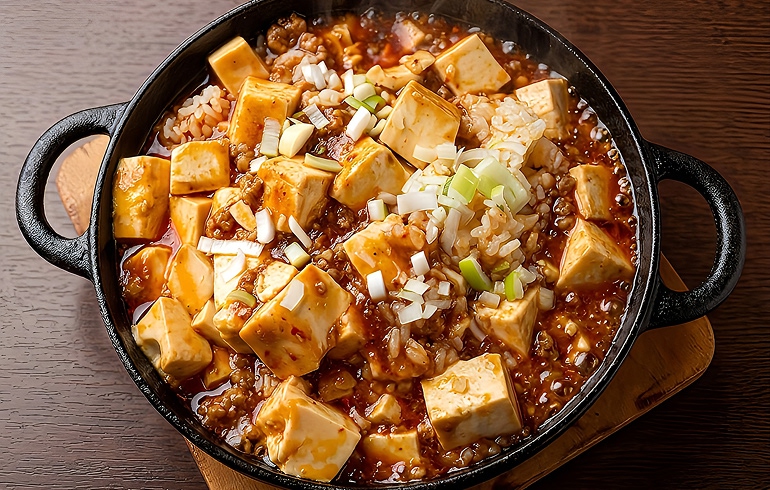 香港亭 中野店 鉄鍋麻婆豆腐