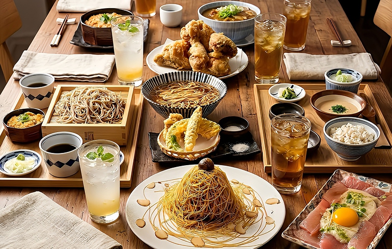 じねんじょ庵 市が尾店 料理
