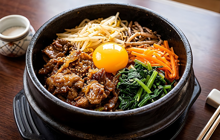 石焼カルビビビンバ