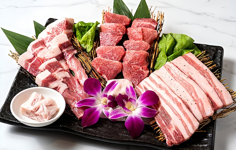 TEJI TOKYO テジトウキョウ 諫美豚盛り合わせ