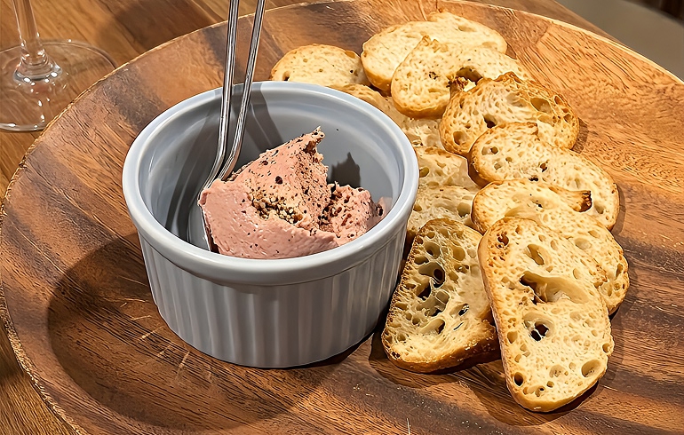 鶏の白レバームース