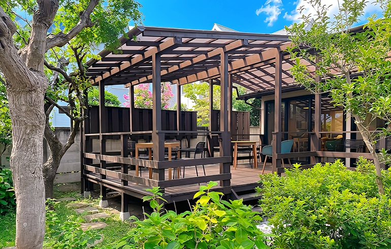かど屋テラス テラス席