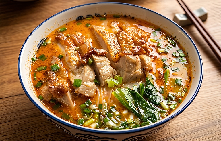 スパイシーチキンフォー