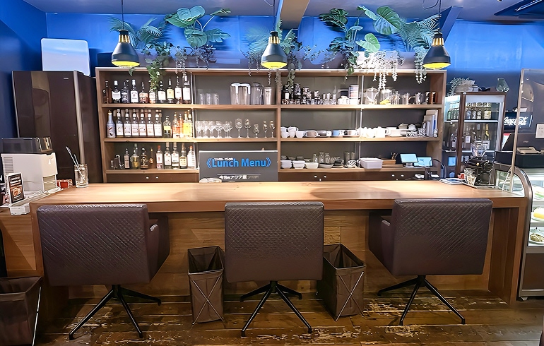 NEWシクロCafe 店内