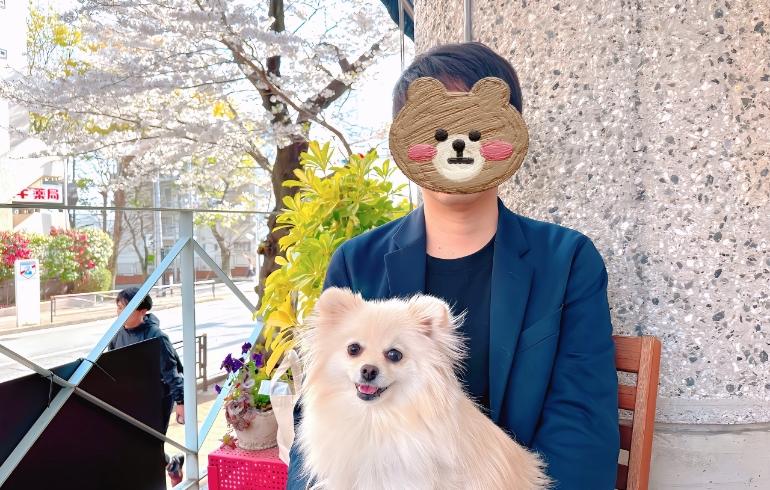 喫茶ランドリー 宮崎台の写真（ワンちゃんサービス）4枚目