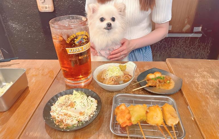 お料理4種とゆめちゃん お料理4種とゆめちゃん