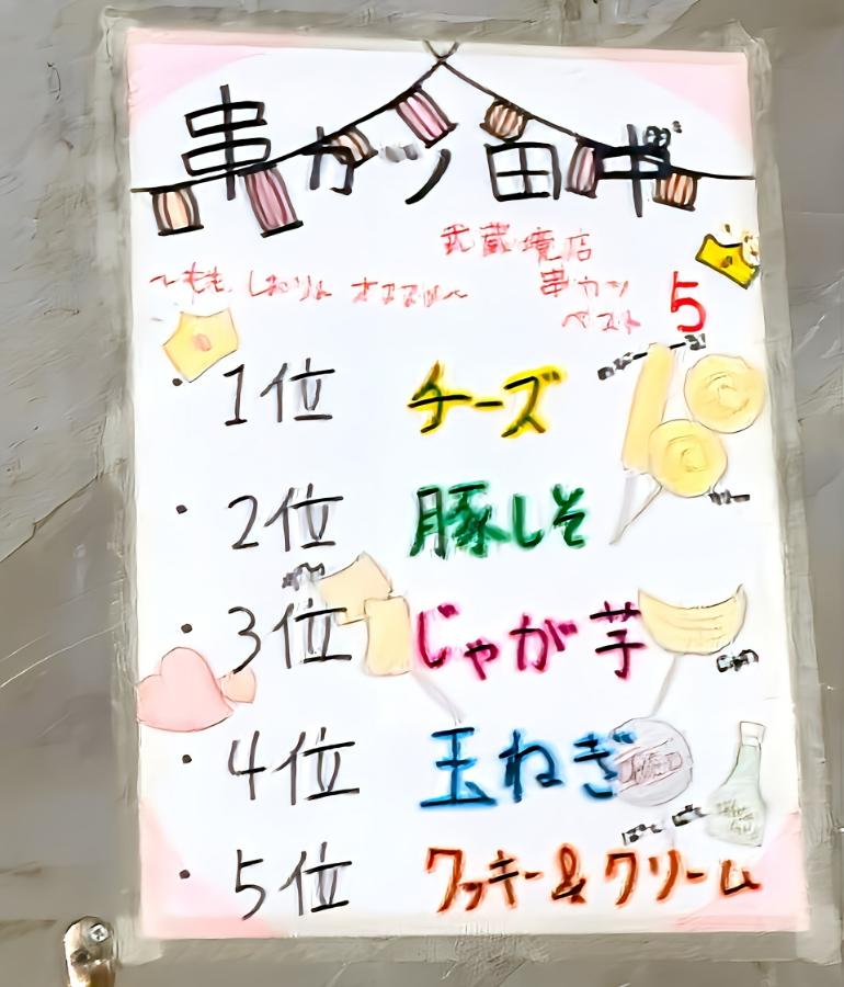 メニュー、料理3 メニュー、料理3