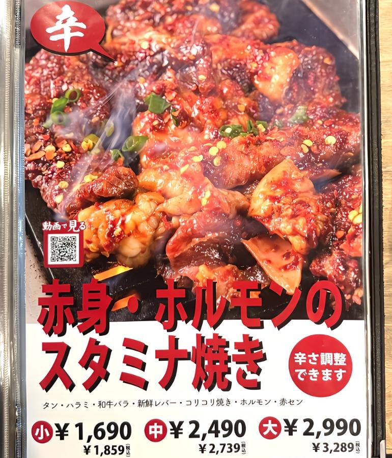 メニュー、料理10 メニュー、料理10