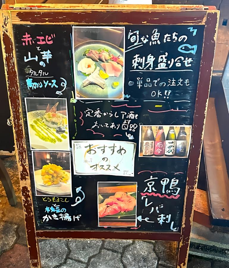 メニュー、料理4