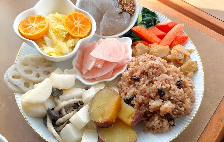 腸活玄米ランチプレート